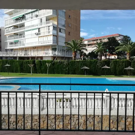 Appartamento 1a Linea Con Piscina-playa La Albufereta Alicante
