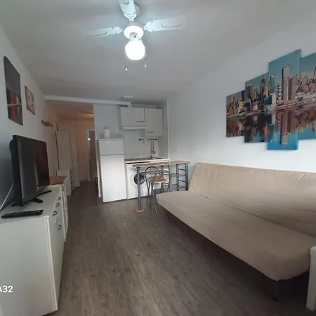 Appartamento 1a Linea Con Piscina-playa La Albufereta Alicante